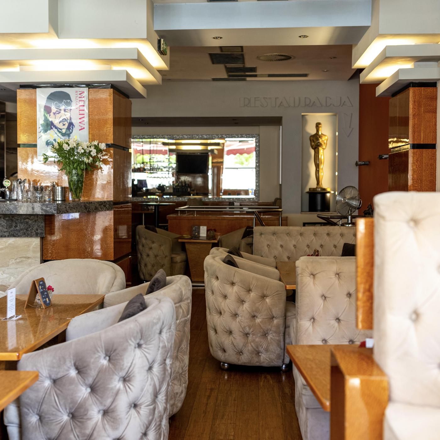 Art Deco lounge interior